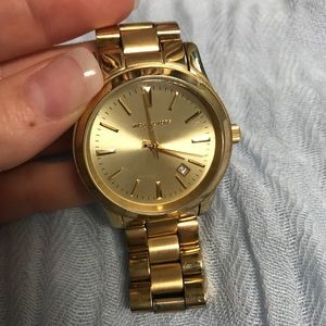 Michael Kors gold tone watch